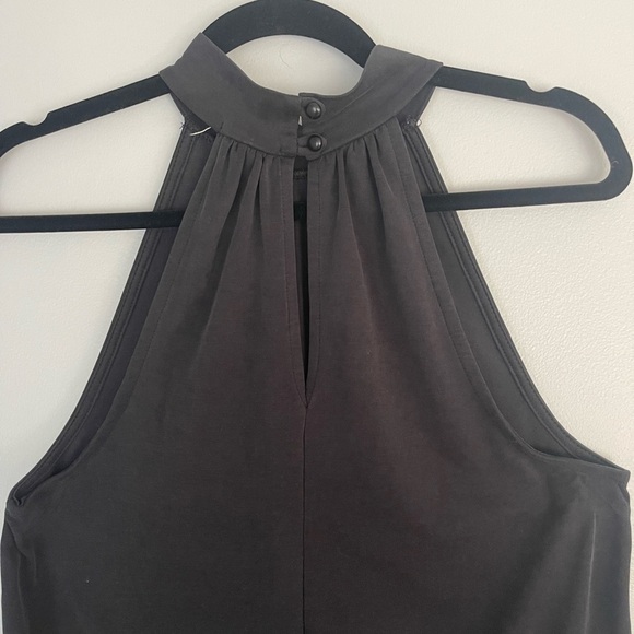 SILENCE + Noise Black Tent Style Halter Top Dress - Picture 6 of 10